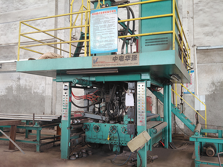 Membrane wall processing line